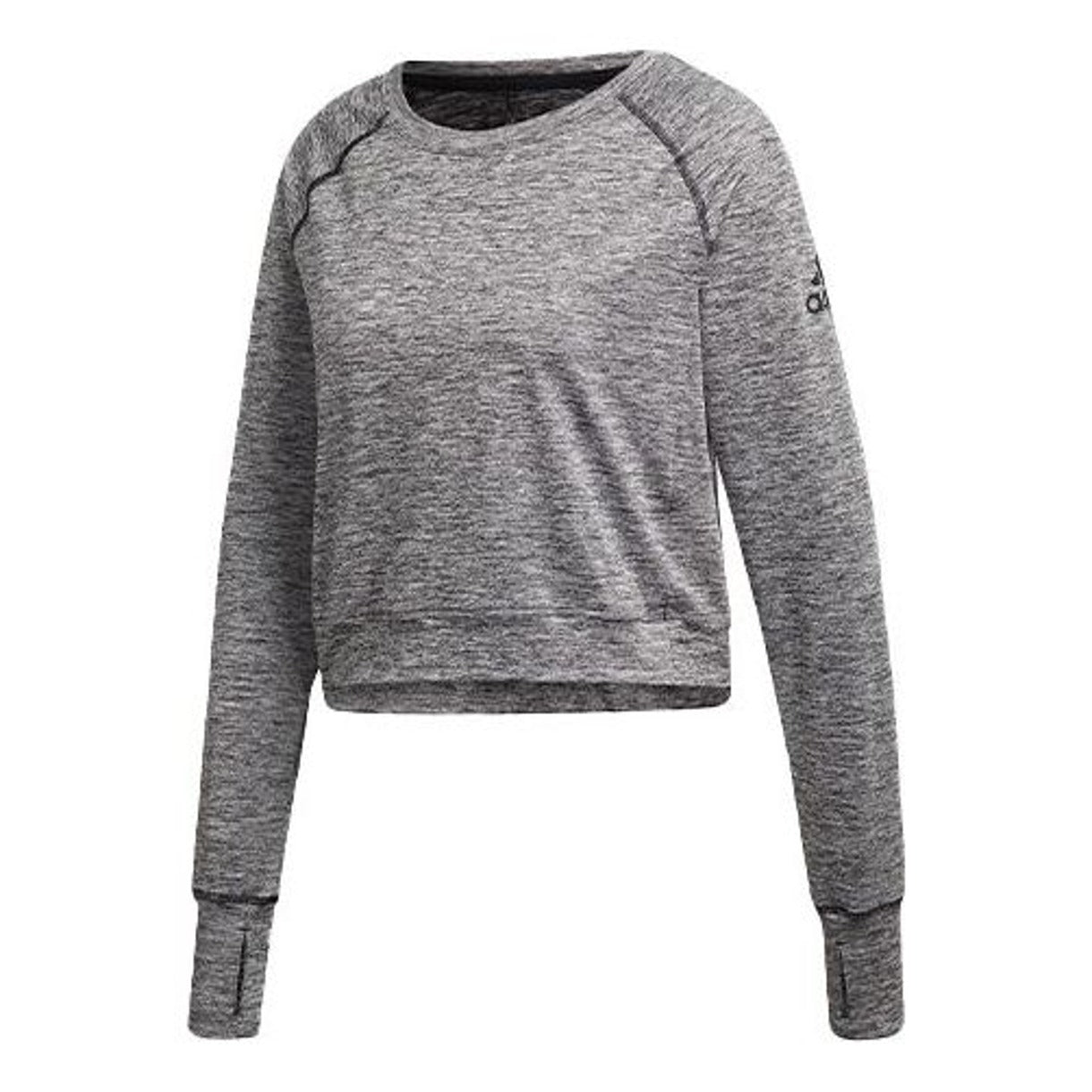 (WMNS) adidas Stella McCartney Open Back Cover T-Shirt Asia Sizing 'Grey' DU3411