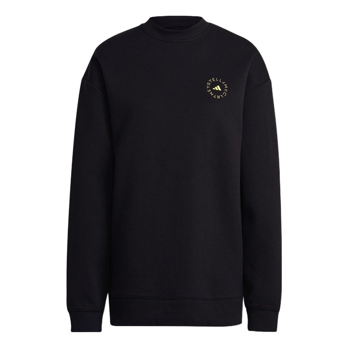 (WMNS) adidas By Stella McCartney Sportswear Sweatshirt 'Black' HI6060