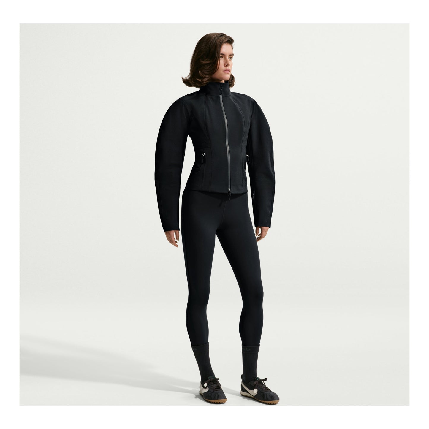 (WMNS) Nike x Jacquemus Stirrup Leggings 'Black' HQ6272-010