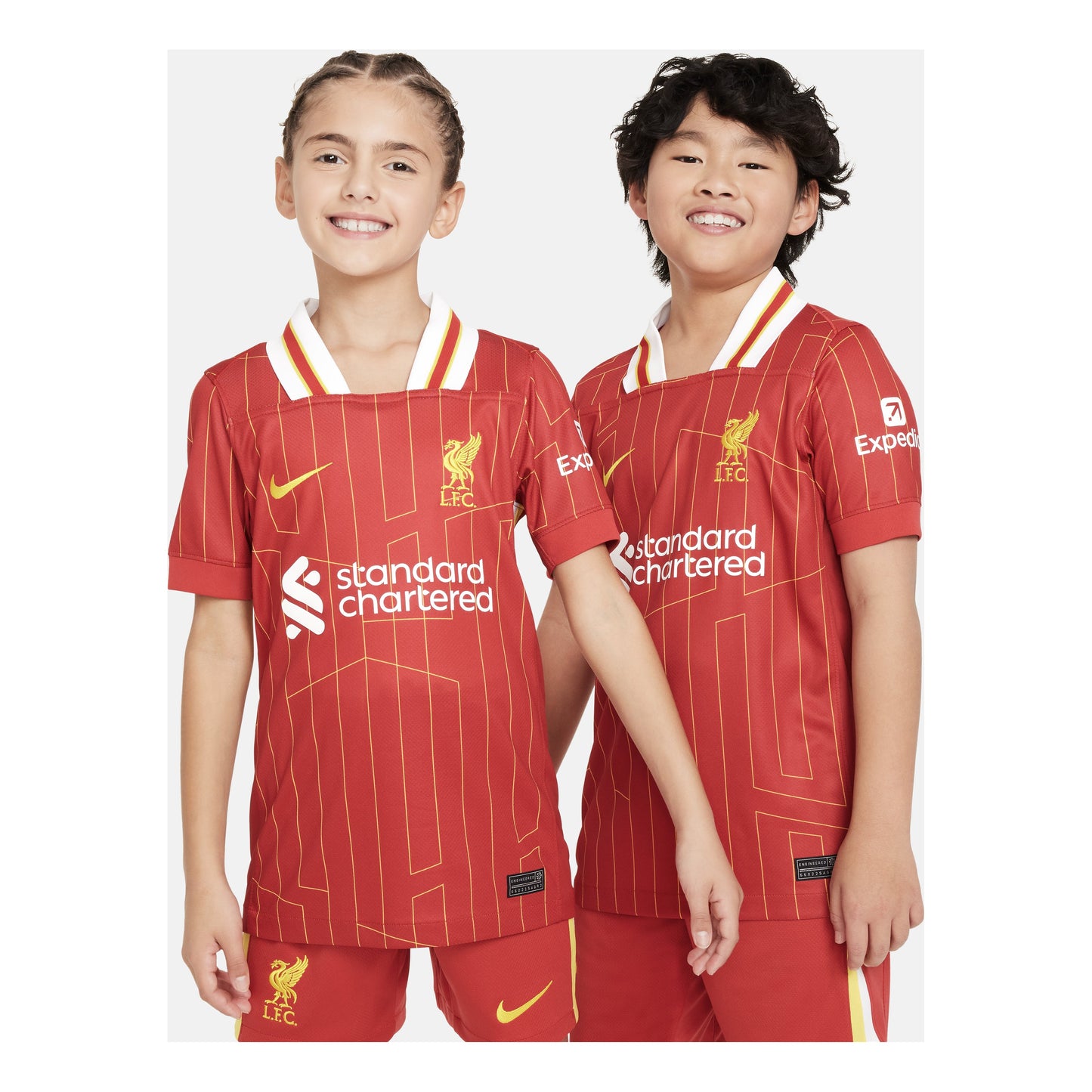 (GS) Nike Dri-FIT Liverpool FC 2024/25 Stadium Home Jersey 'Gym Red' FN9154-688