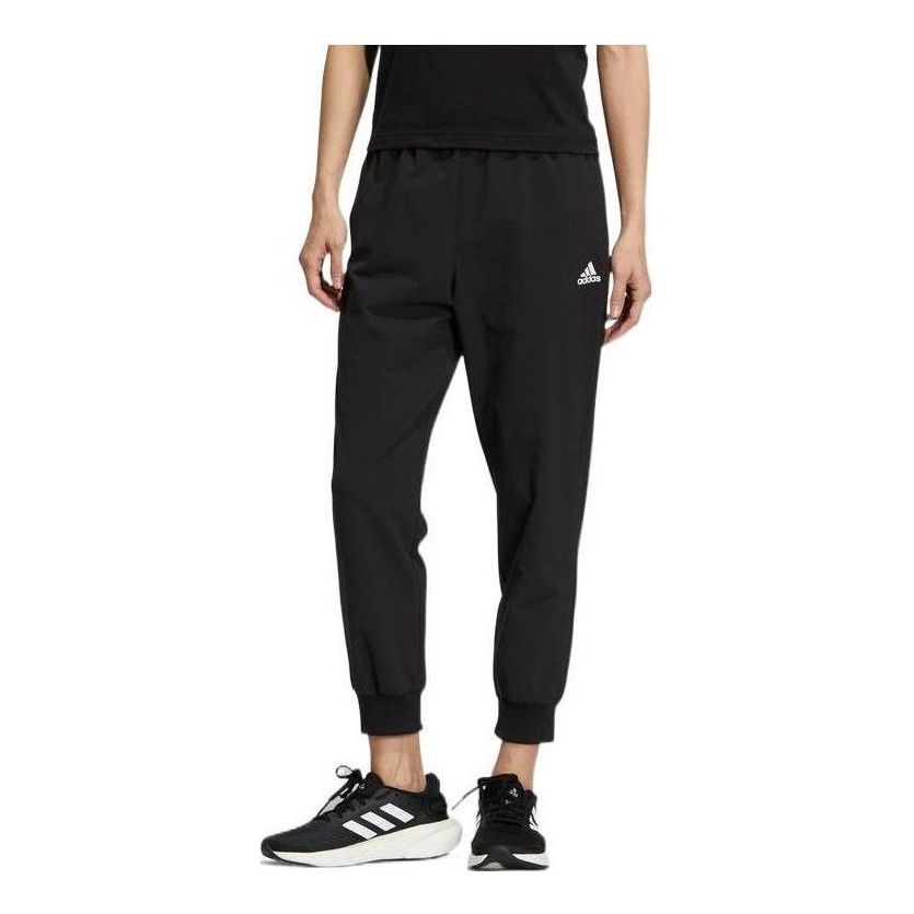(WMNS) adidas Must Have 7/8 Woven Pants Asia Sizing 'Black' HM7080