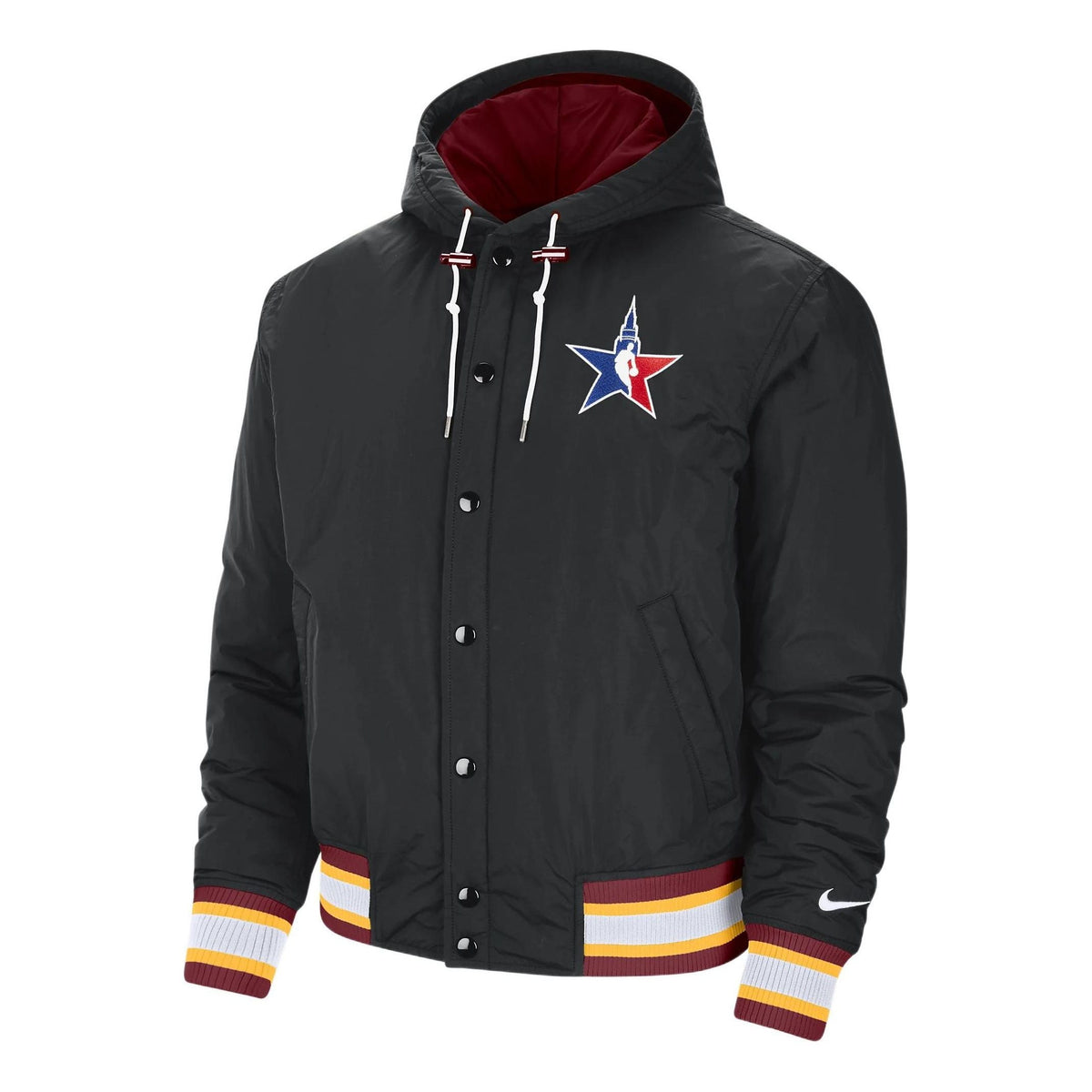 Nike Solid Color hooded Jacket Black DH9534-010