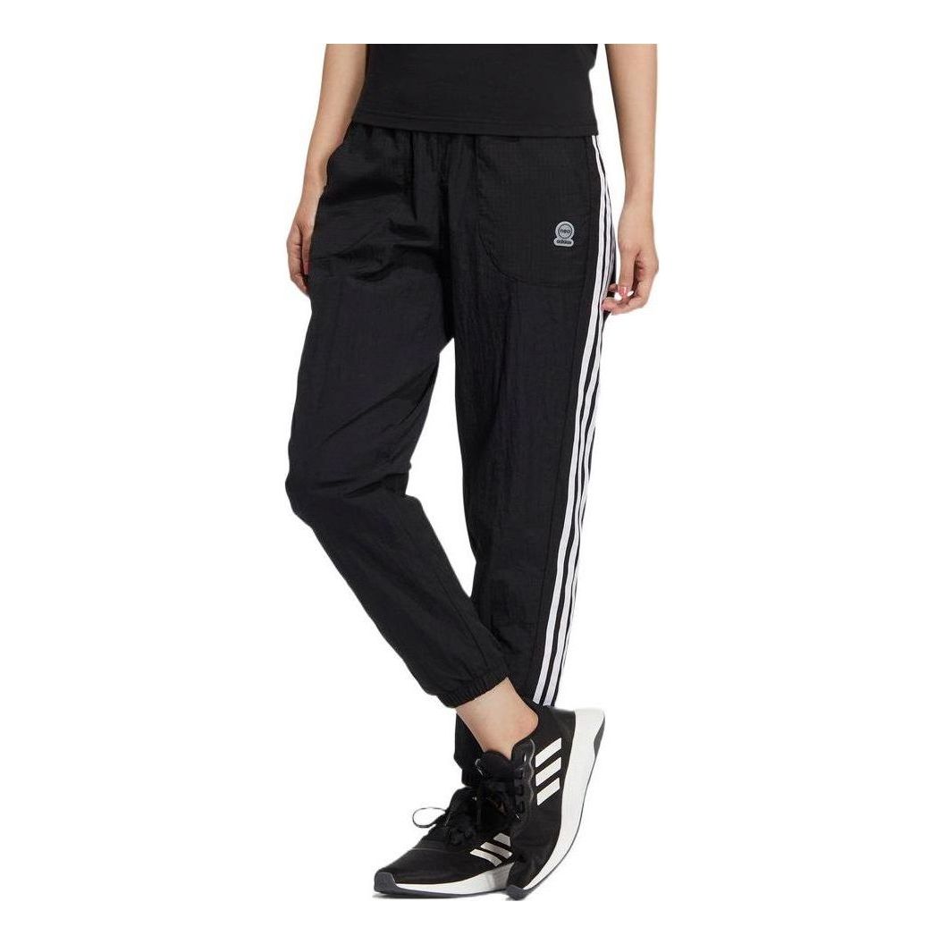 (WMNS) adidas Neo 3-Stripes Woven E 78 Pants 'Black' HF7283