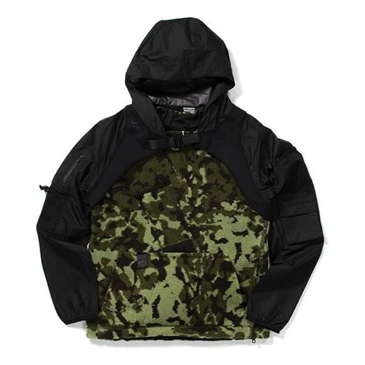 (WMNS) Nike Lab Hooded Top 'Black Camo' AR5619-010