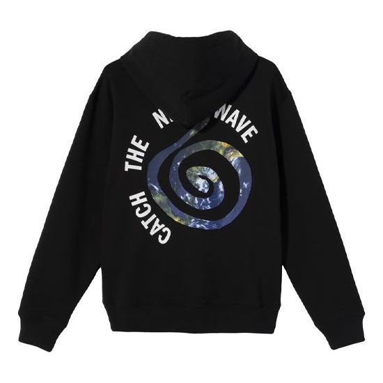 Stussy Back Alphabet Earth Pattern Unisex Black 318038