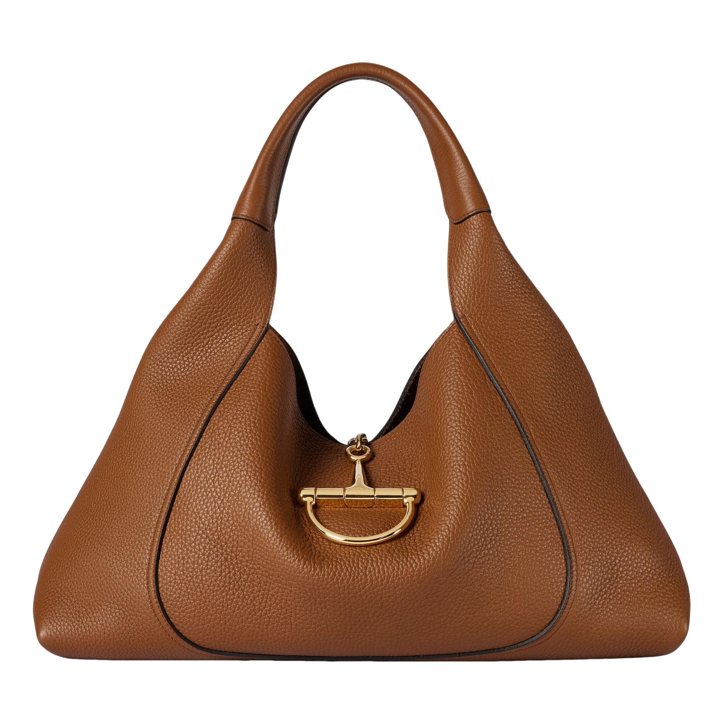 (WMNS) Gucci Softbit Maxi Shoulder Bag 'Brown' 837466-AAEAO-2718