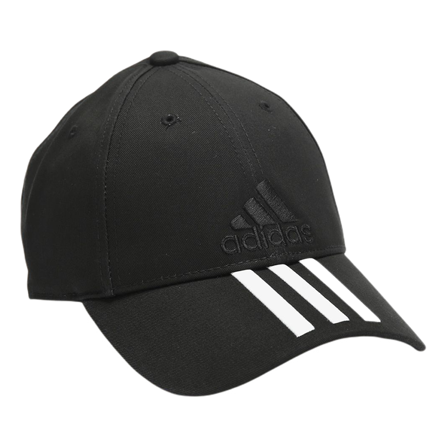 adidas Training Six-Panel Classic 3-Stripes Cap 'Black White' S98156