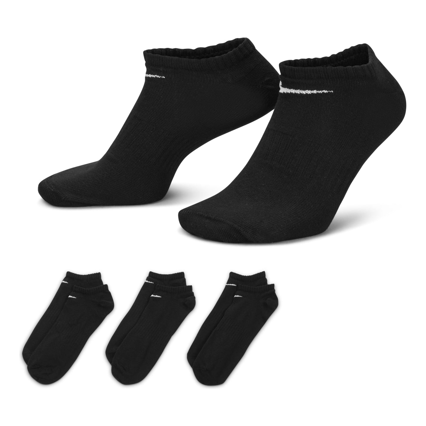 Nike Everyday Lightweight Sports Socks Black SX7678-010