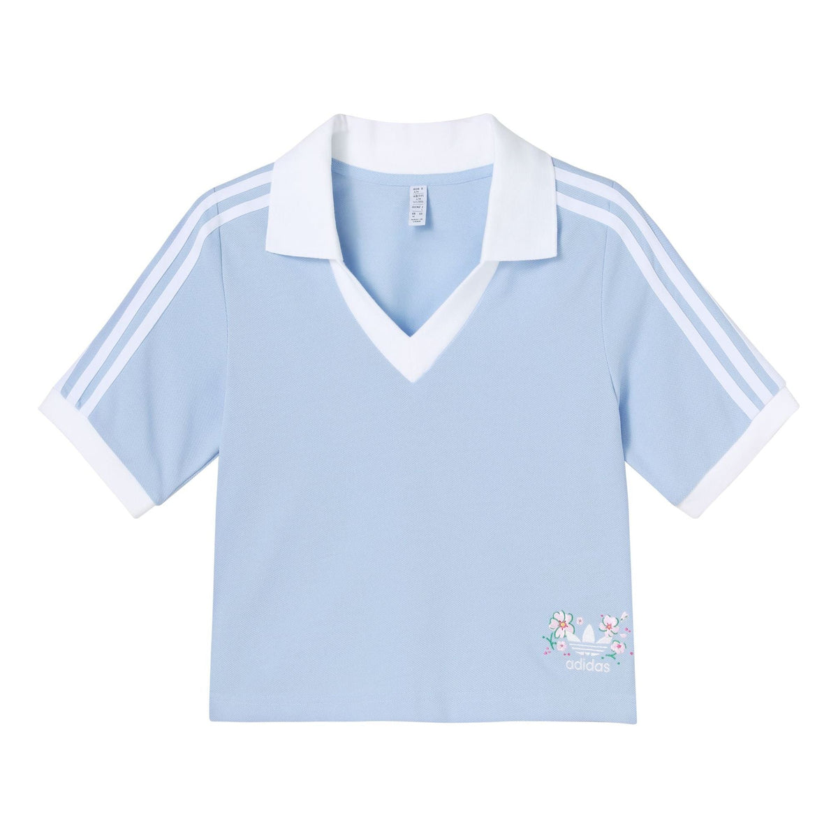 (WMNS) adidas short Sleeve Polo Shirt 'Blue' IP3756
