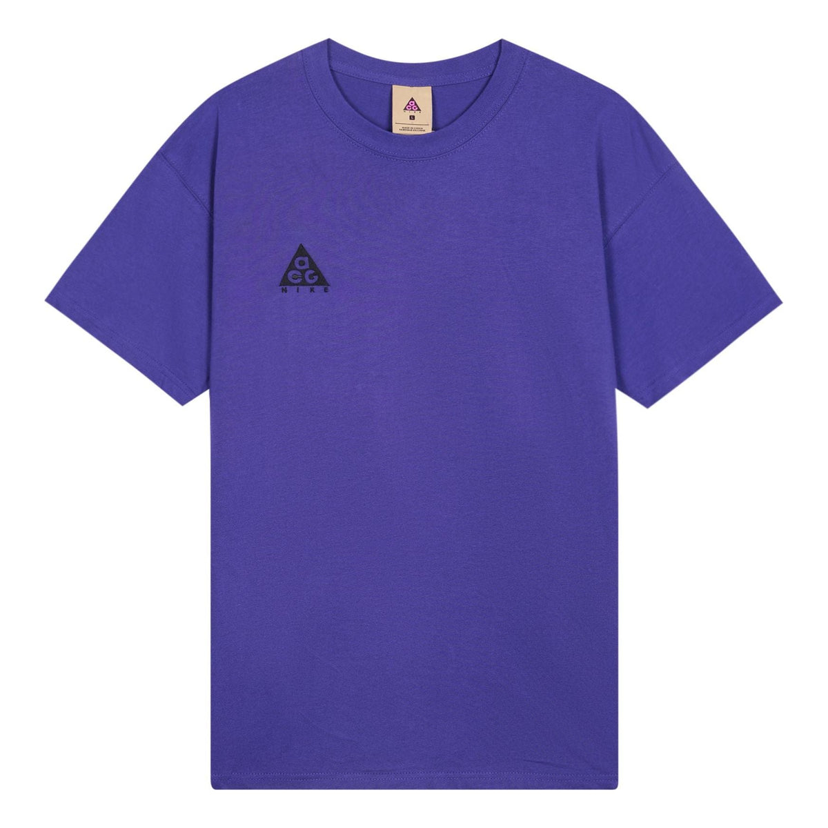 Nike x ACG Small Logo Casual Short Sleeve Purple BQ7343-470