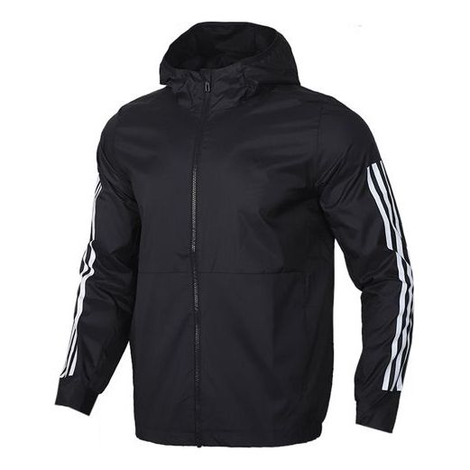 adidas Must Have Classic Windbreaker 'Black' FM9428