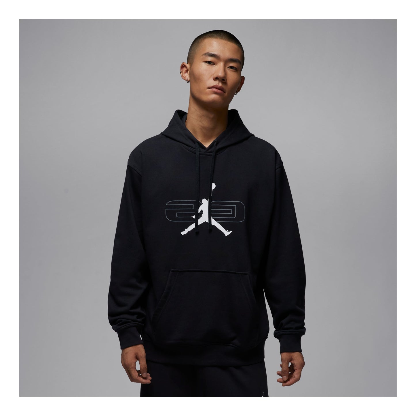 Air Jordan Sport Crossover Fleece Pullover Hoodie 'Black' HQ8695-010