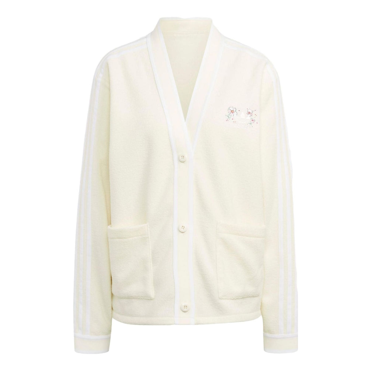 (WMNS) adidas Windbreaker Cardigan 'Beige' IP3761