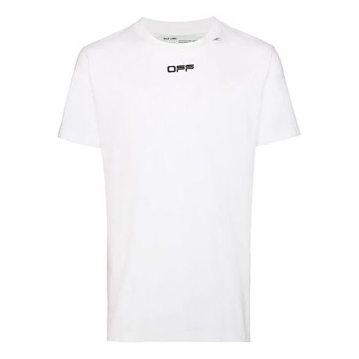 Off-White SS20 Caravaggio Arrow Back Arrows Sketch Mens Logo OMAA027S201850040188