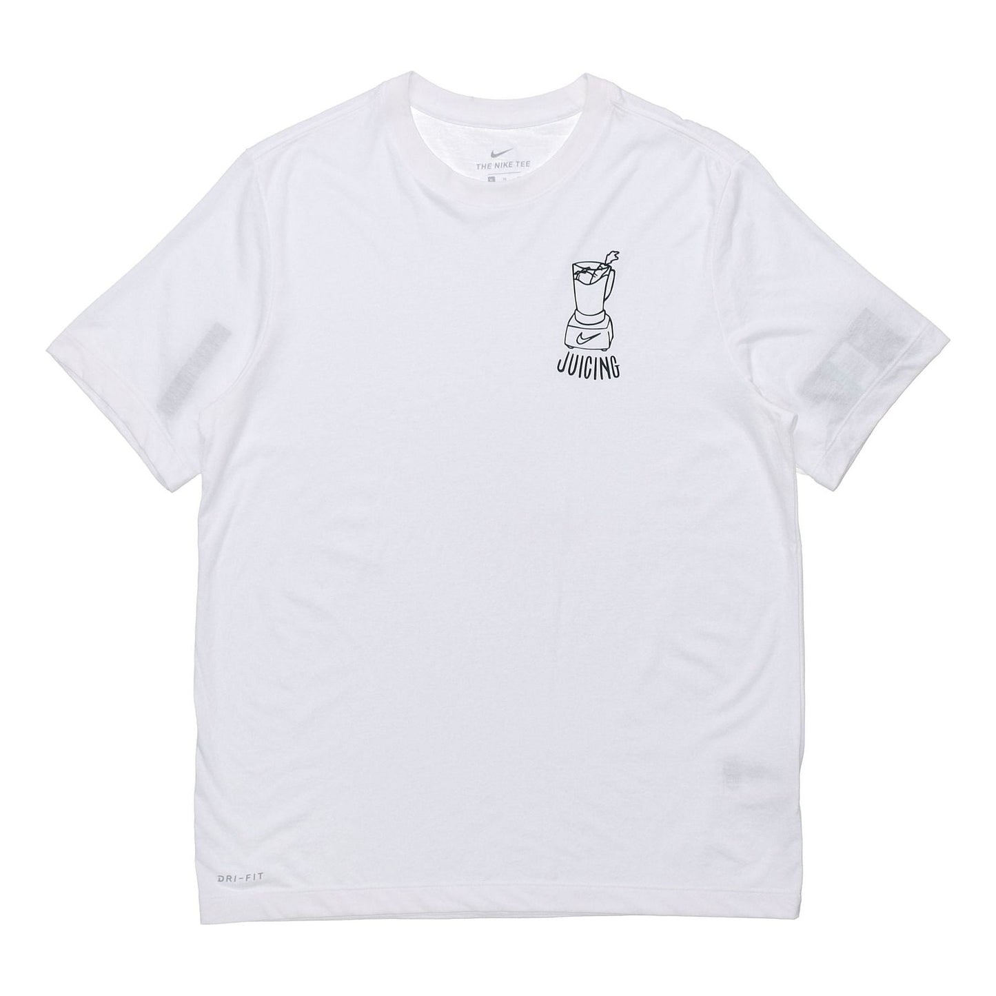 Nike Dri-Fit Breathe Juicing Man Training Quick-Dry Short-Sleeved Male White BQ6533-100