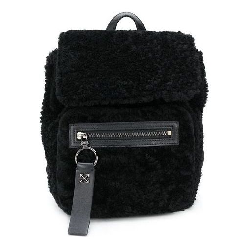 (WMNS) Off-White Montone Binder Backpack Black OWNB007E19E850771000
