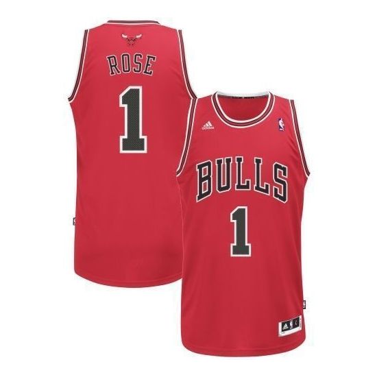 Men's adidas Chicago Bulls ( SW ) Ross 1 Red Jersey Asia Sizing K91062