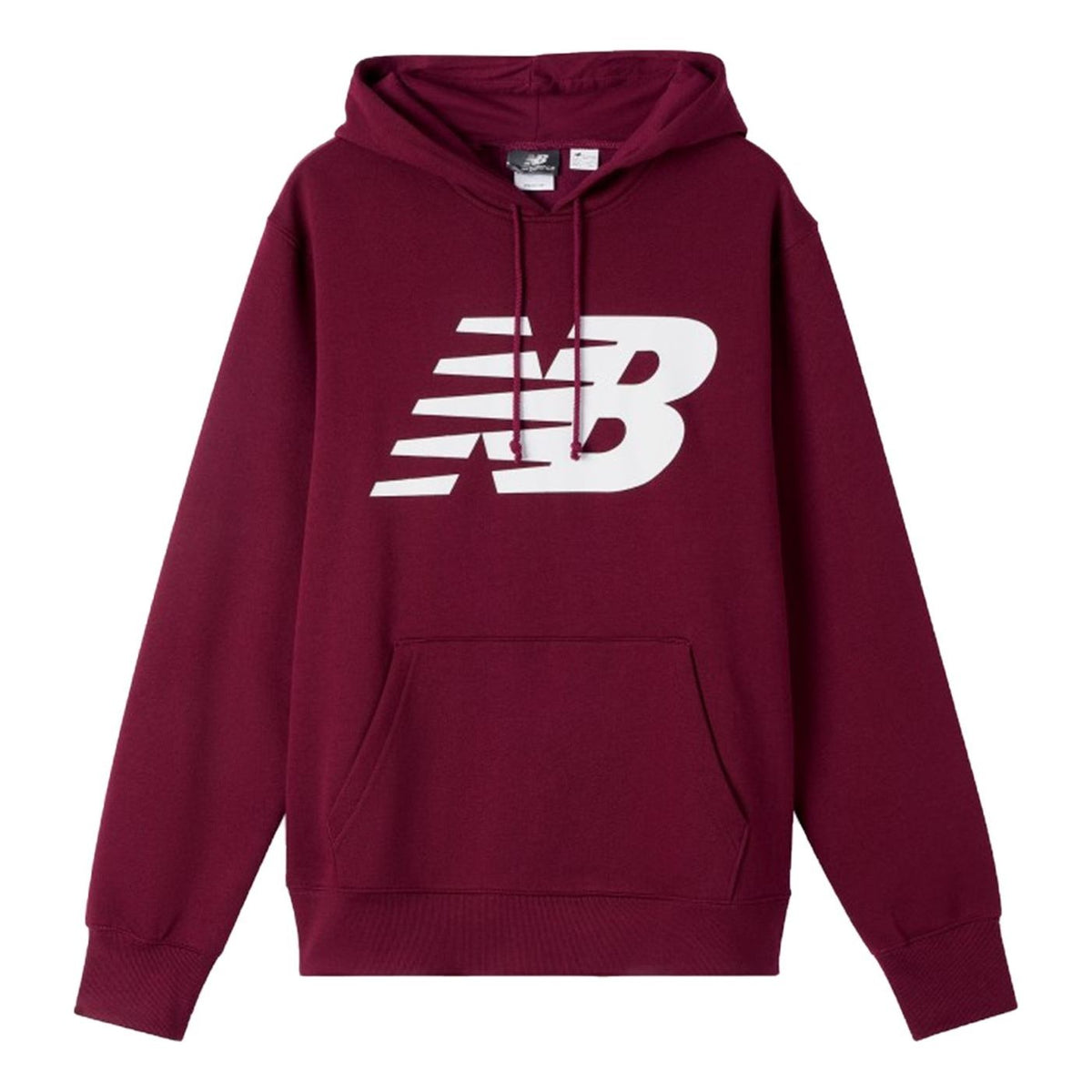 New Balance Big logo Printed Sweatshirt Asia Sizing 'Burgundy' MT83982SDR