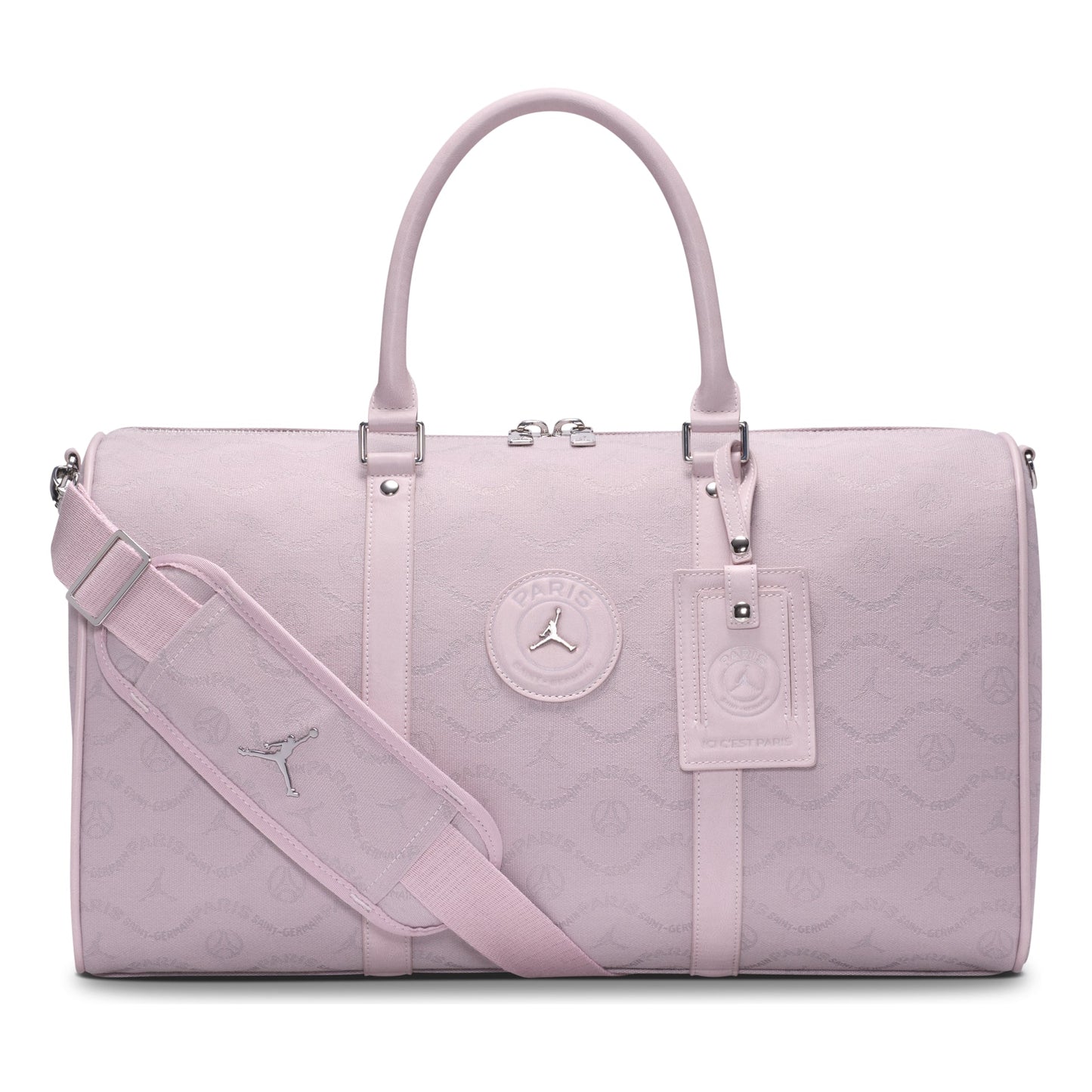 Air Jordan x Paris Saint-Germain Monogram Duffel Bag 25L 'Pink' IQ3208-627