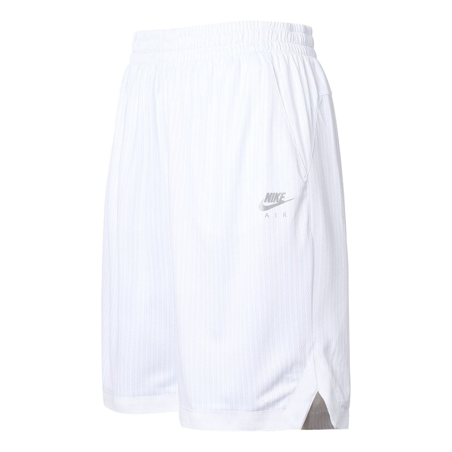 Nike Air x Kim Jones Crossover Reflective Logo Stripe Sports Shorts US Edition Couple Style White DH6588-100