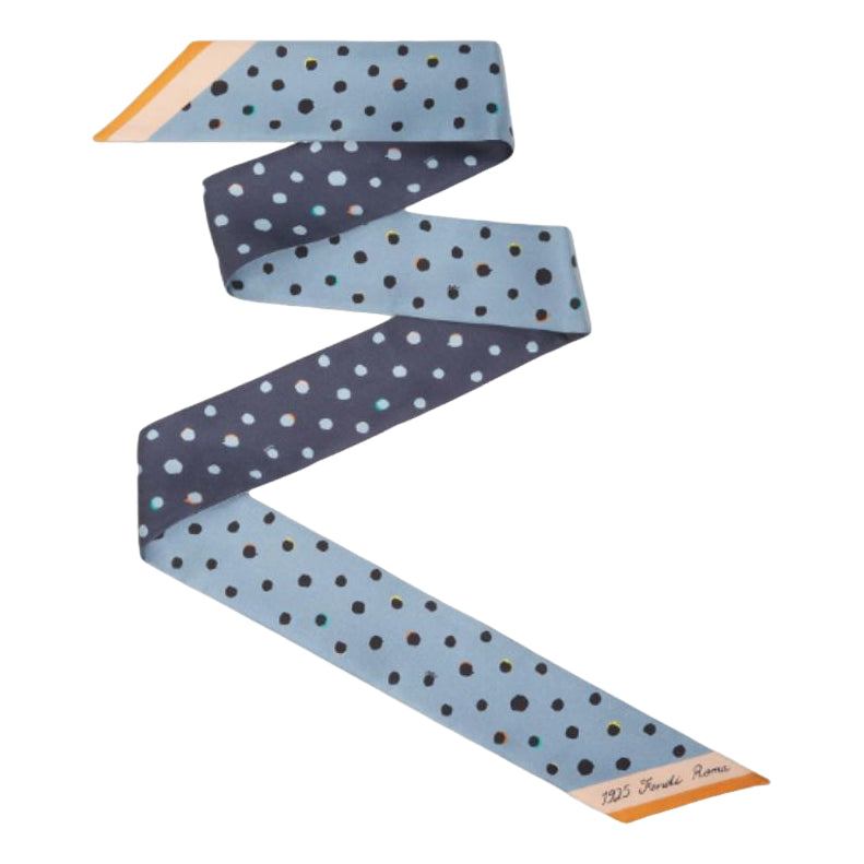 (WMNS) Fendi SS26 Wrappy Silk Scarf 'Light Blue' FXT011AWEYF158C