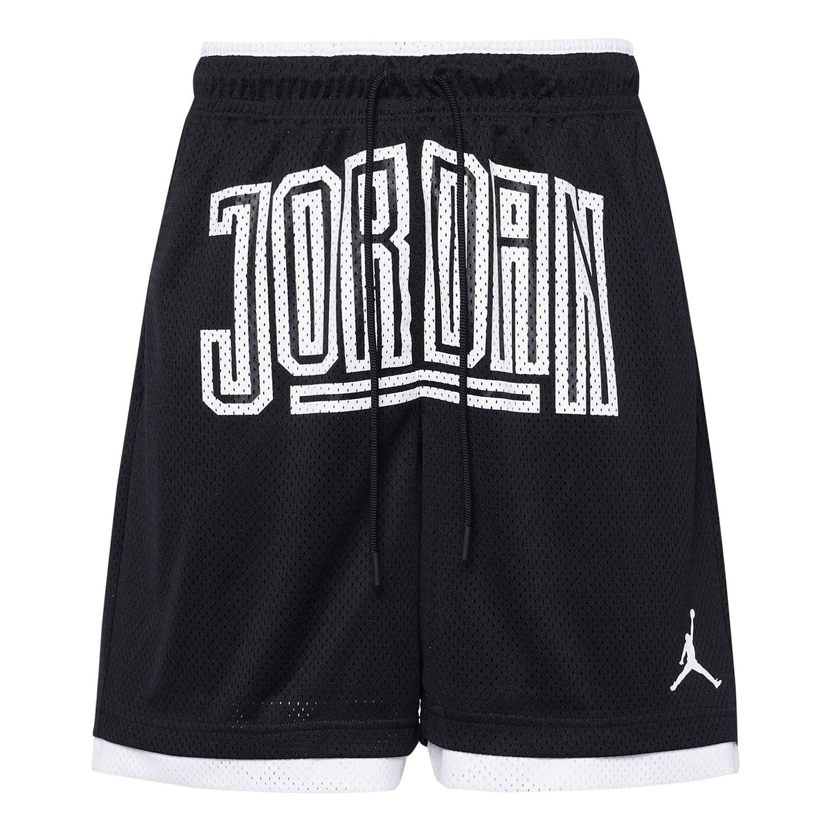 Men's Jordan Sport Dna Contrasting Colors Logo Mesh Breathable Sports Shorts Black DA7207-010