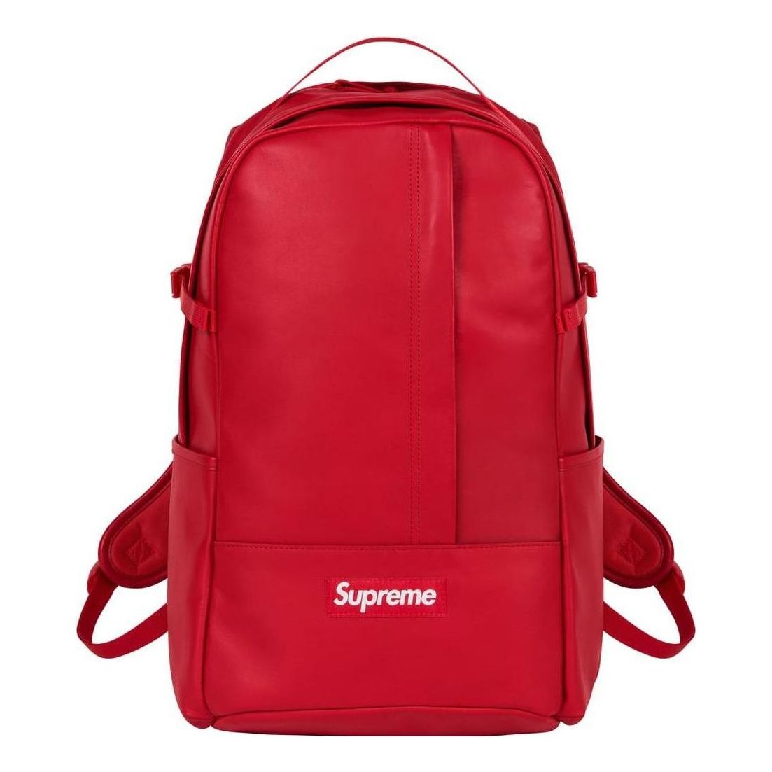Supreme FW23 Leather Bag 'Red' SUP-FW23-0829