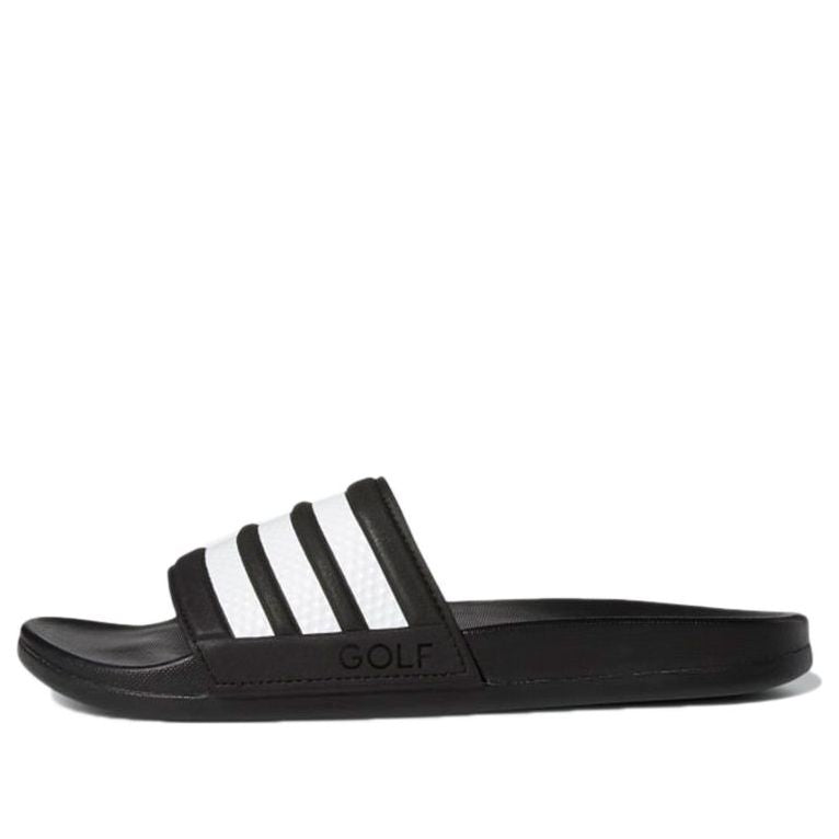 adidas Adilette Comfort 'Black White' FZ0948