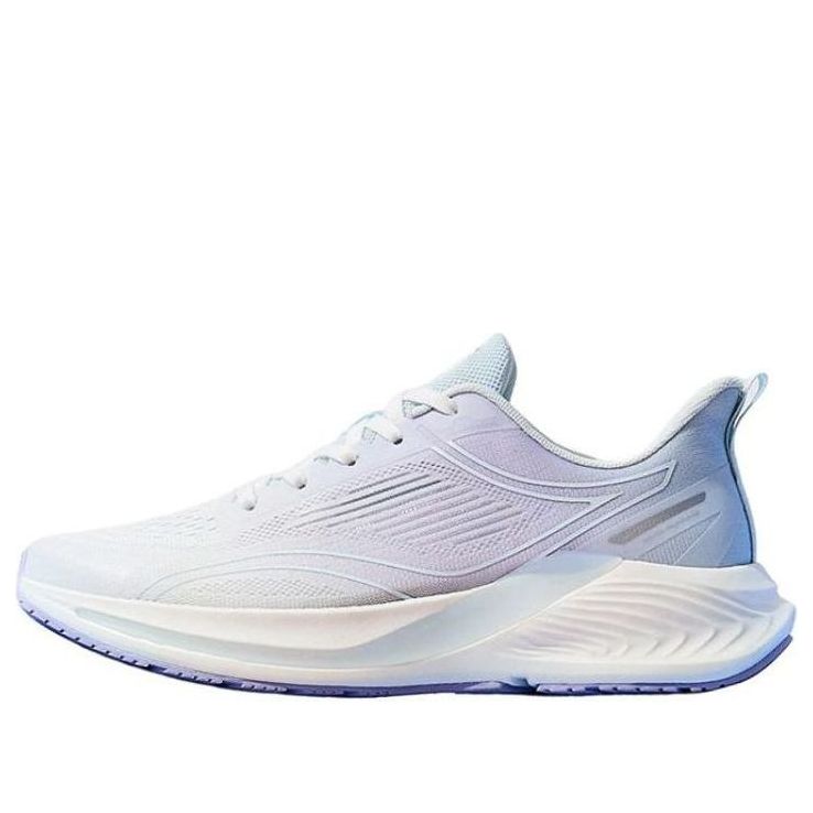 (WMNS) ANTA Running Series Sneakers 'White Purple Grey' 122425540-5