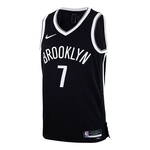 Nike NBA Sports Basketball Jersey/Vest SW Fan Edition Brooklyn Nets Durant No. 7 Black DB3563-014