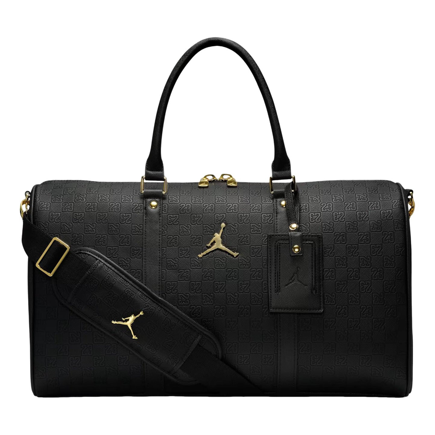Jordan Monogram 25L Duffle Bag 'Black Gold' HV2856-011