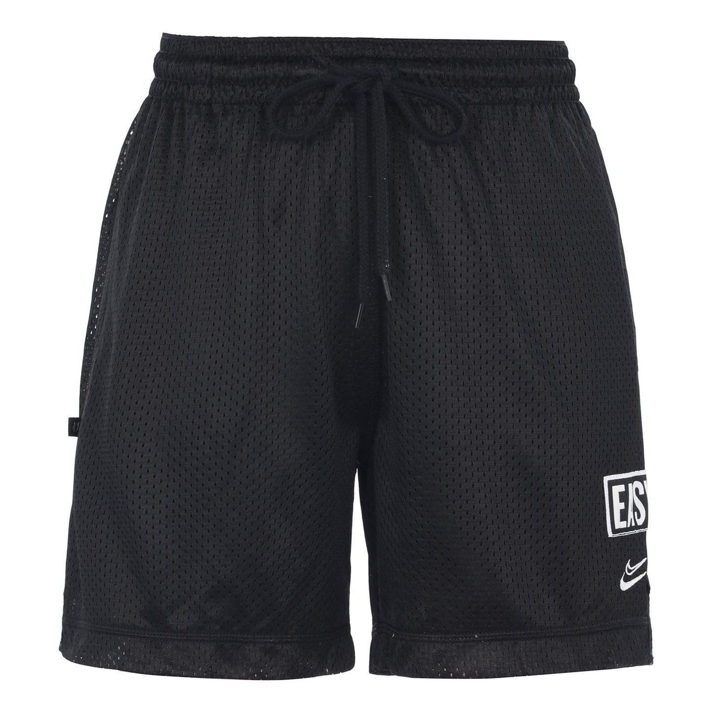Nike Dri-FIT KD Logo Breathable Solid Color Sports Shorts Black DH7366-010