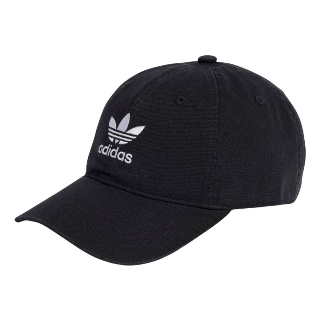 adidas Adicolor Classics Trefoil Stonewashed Baseball Cap 'Black' IB9990