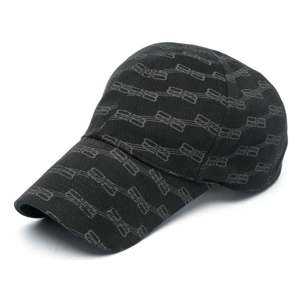 Balenciaga BB Monogram Cap 'Black Grey' 704104410B21062