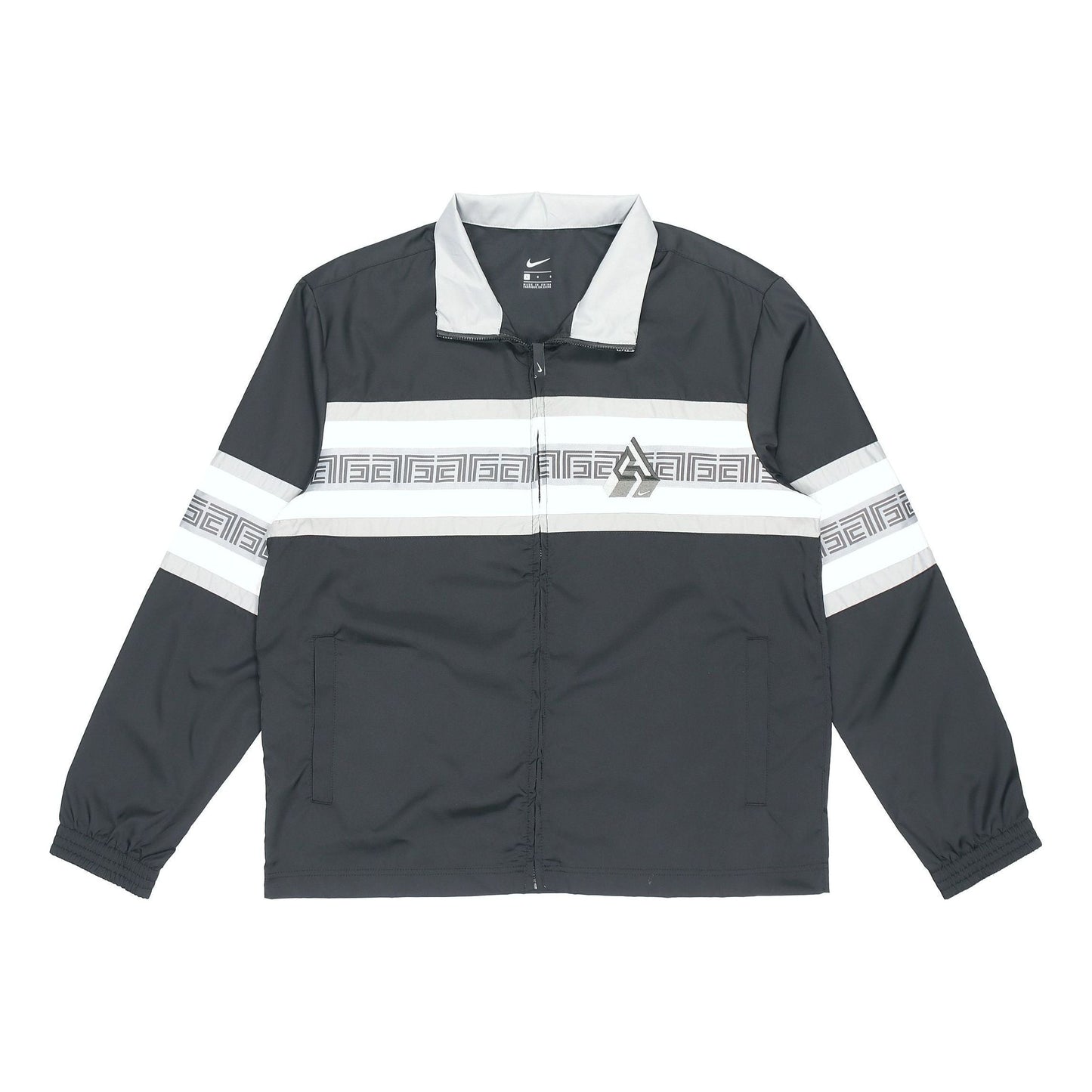 Nike Giannis Alphabet Zipper Long Sleeves Jacket 'Black' CK6246-010