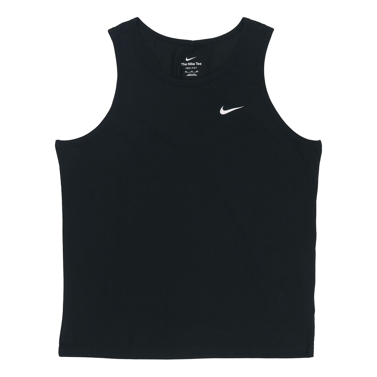 Men's Nike Dri-fit Training Breathable Casual Sports Quick Dry Black Vest AR6070-010
