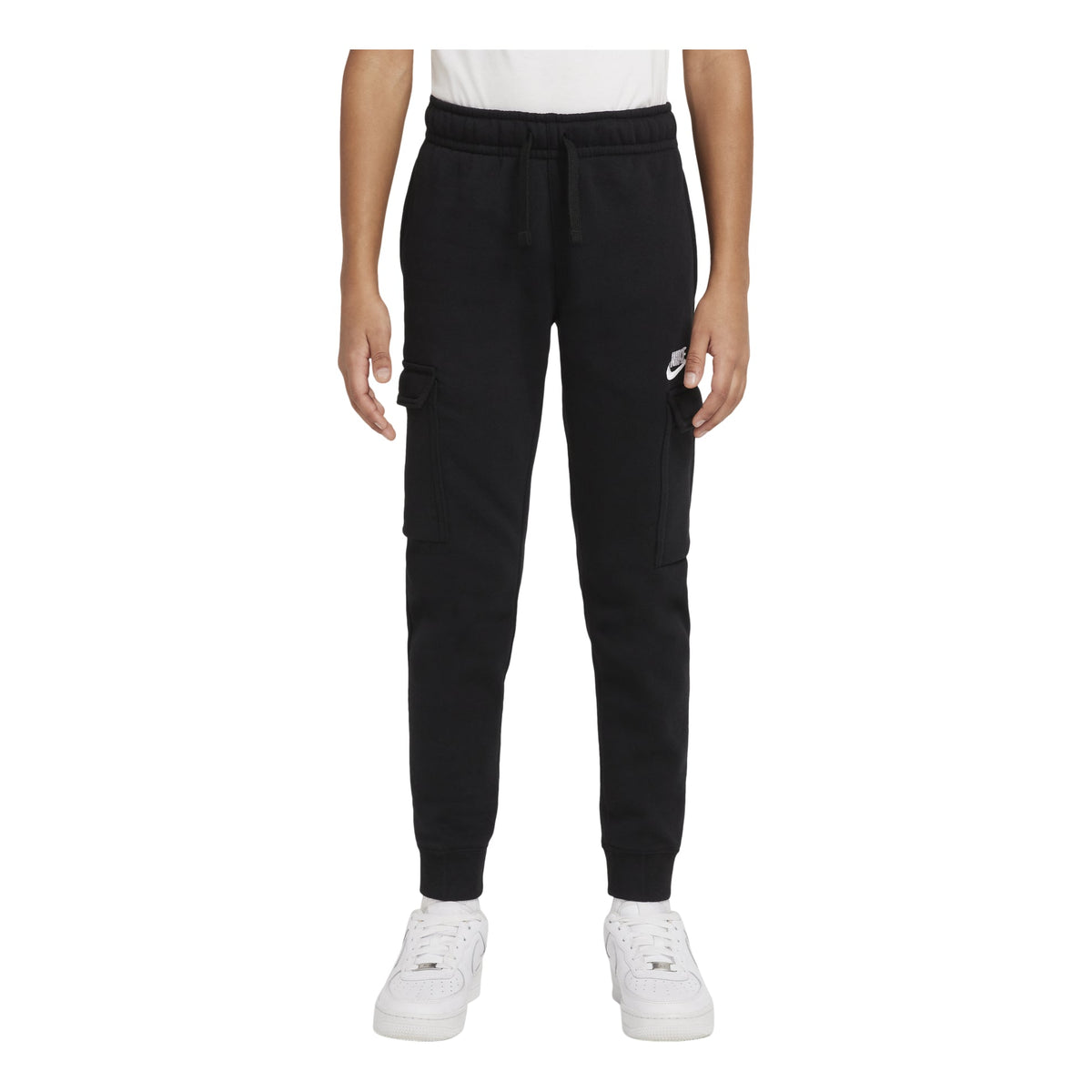 (GS) Nike Sportswear Club Cargo Sweatpants 'Black' CQ4298-010