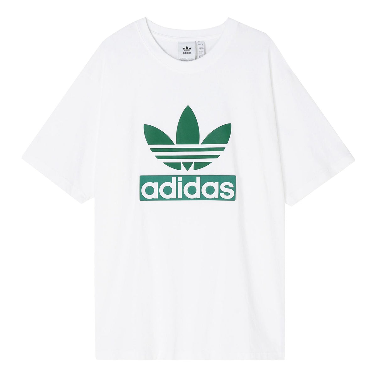 adidas originals Logo Round Neck Short Sleeve Tee For Men White H09346