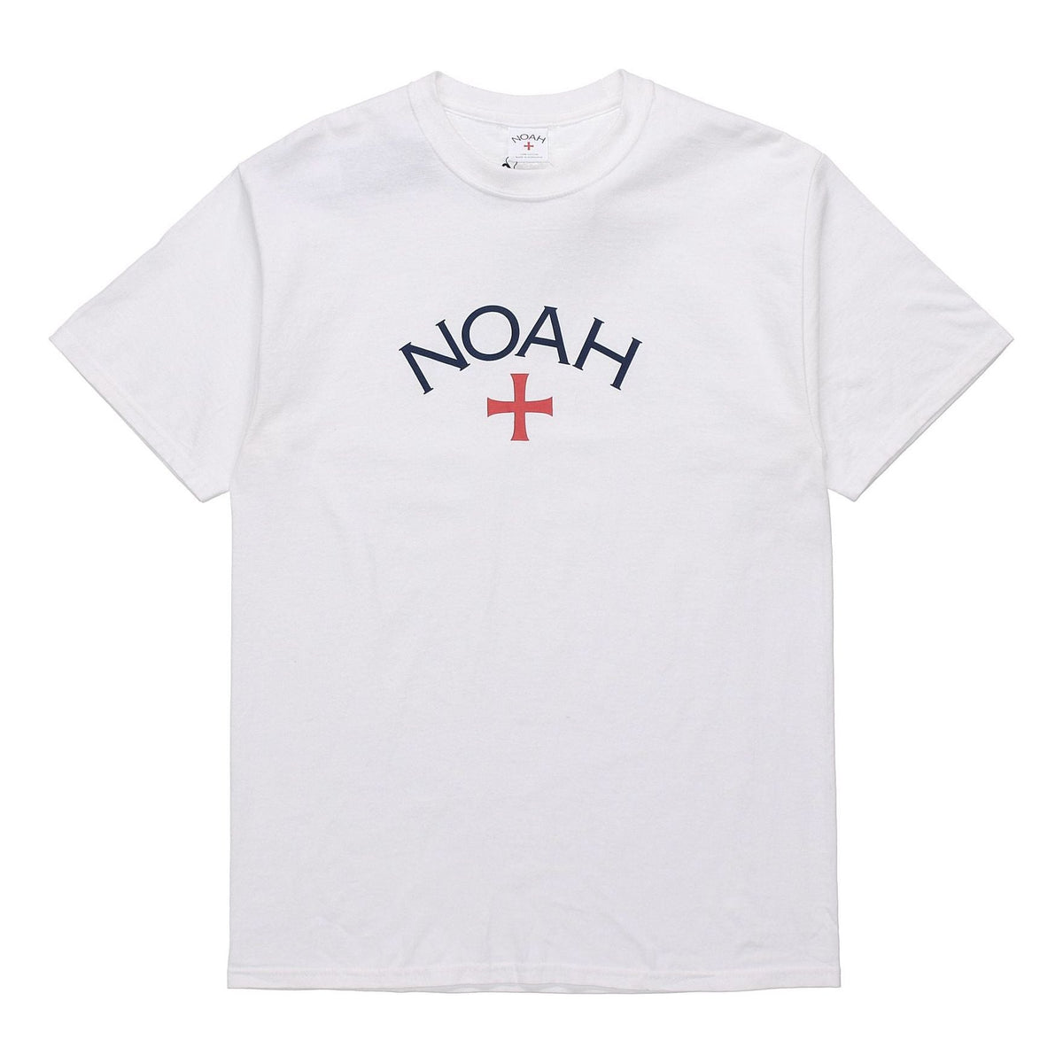 NOAH NYC Logo Tee White Logo Printing Short Sleeve Unisex NOAH-SS18-003