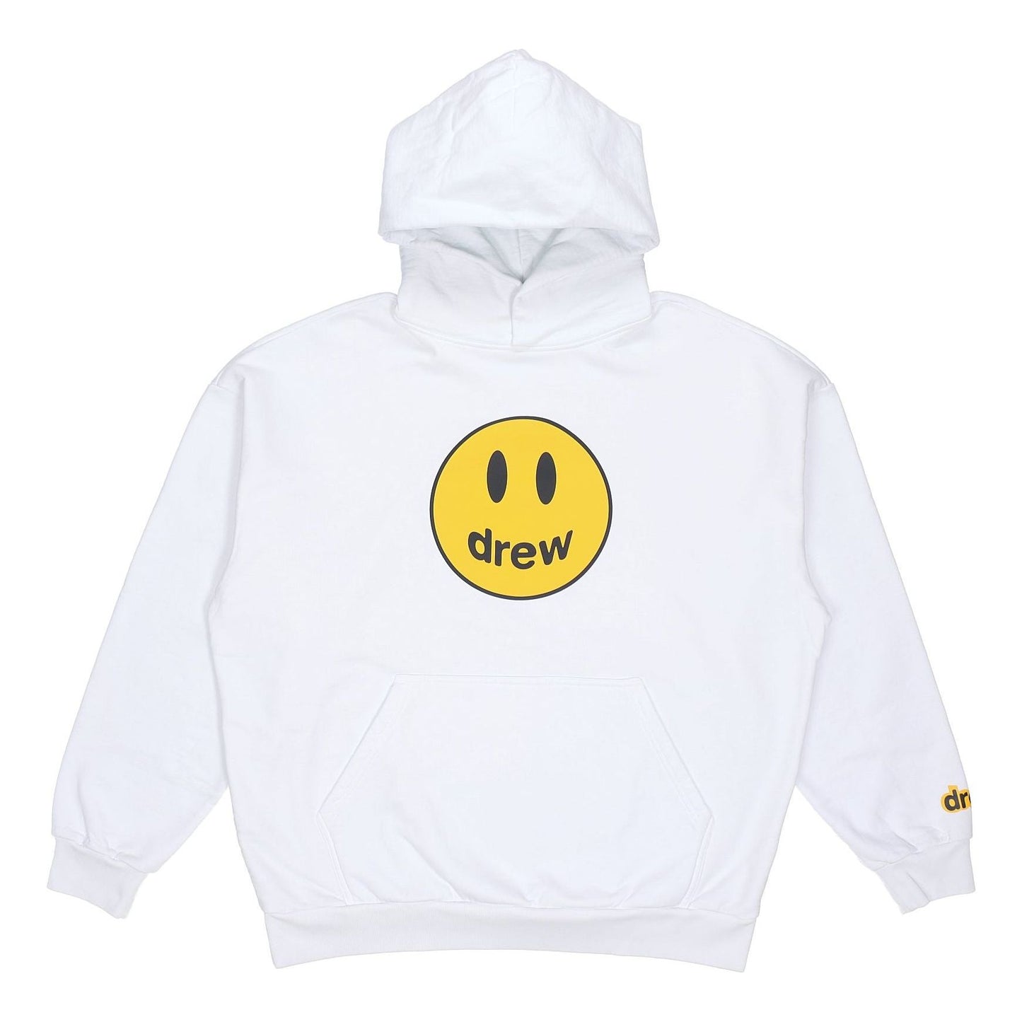 Drew House Mascot Smiling Face Printing Unisex White DR-SS20-017