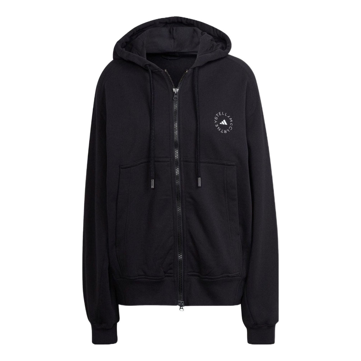(WMNS) adidas By Stella McCartney Jacket Asia Sizing 'Black H59977