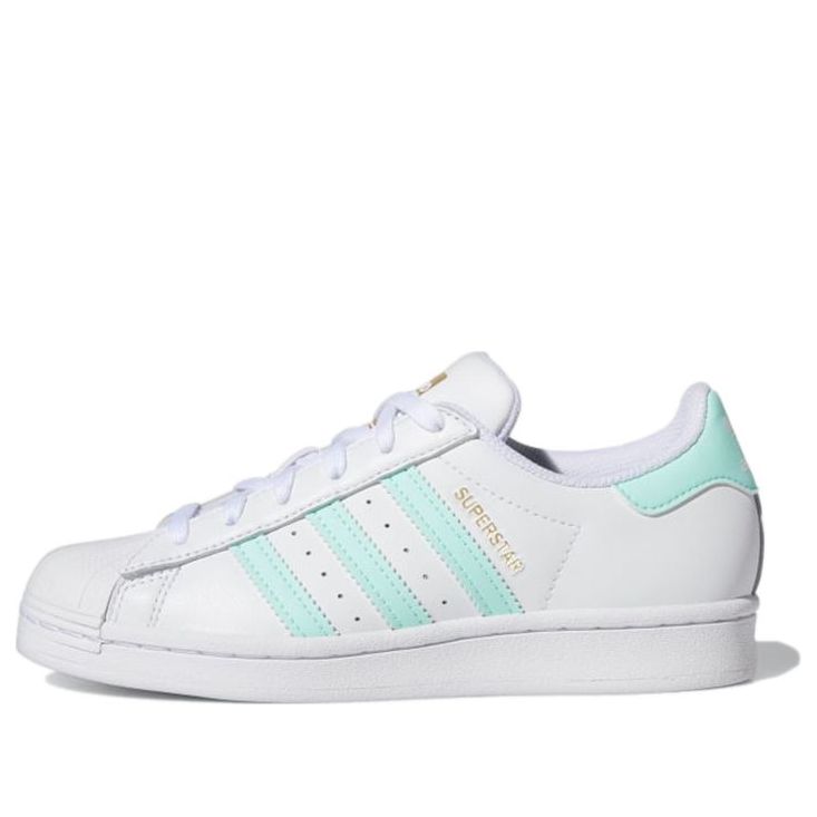 (GS) adidas Superstar J 'White Clear Mint' GX2539