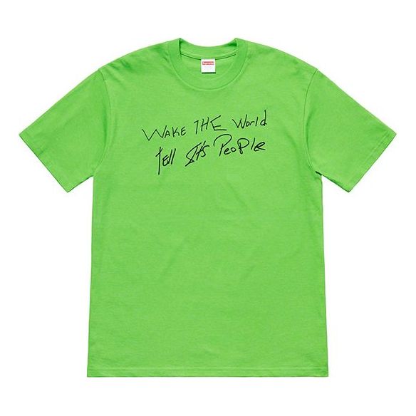 Supreme SS19 Buju Banton Wake The World Tee SUP-SS19-10539