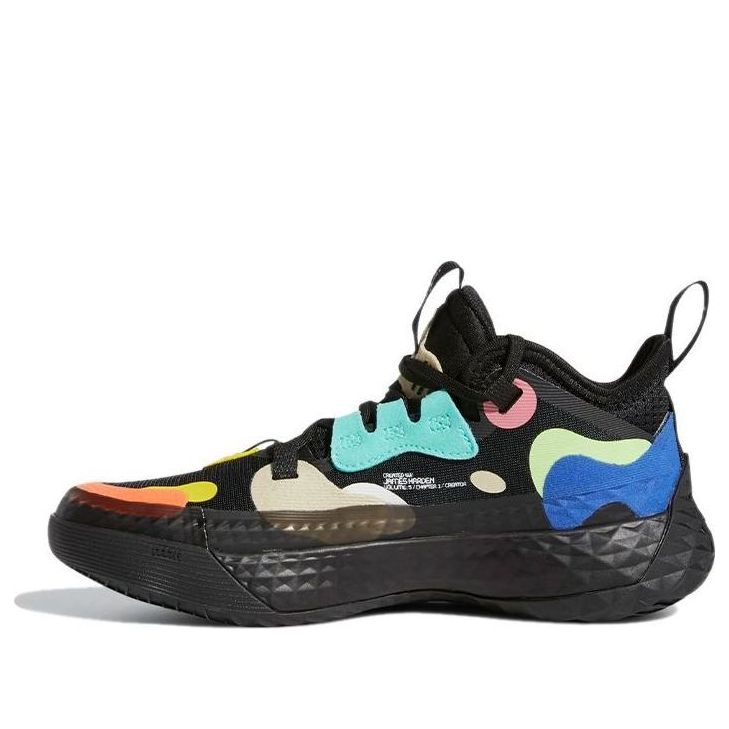 (GS) adidas Harden Volume 5 Futurenatural J 'Black' FX8666