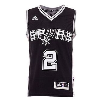 Men's adidas Kawhi Leonard Swingman (black/away) Basketball Sports Splicing Black Jersey Asia Sizing A46147