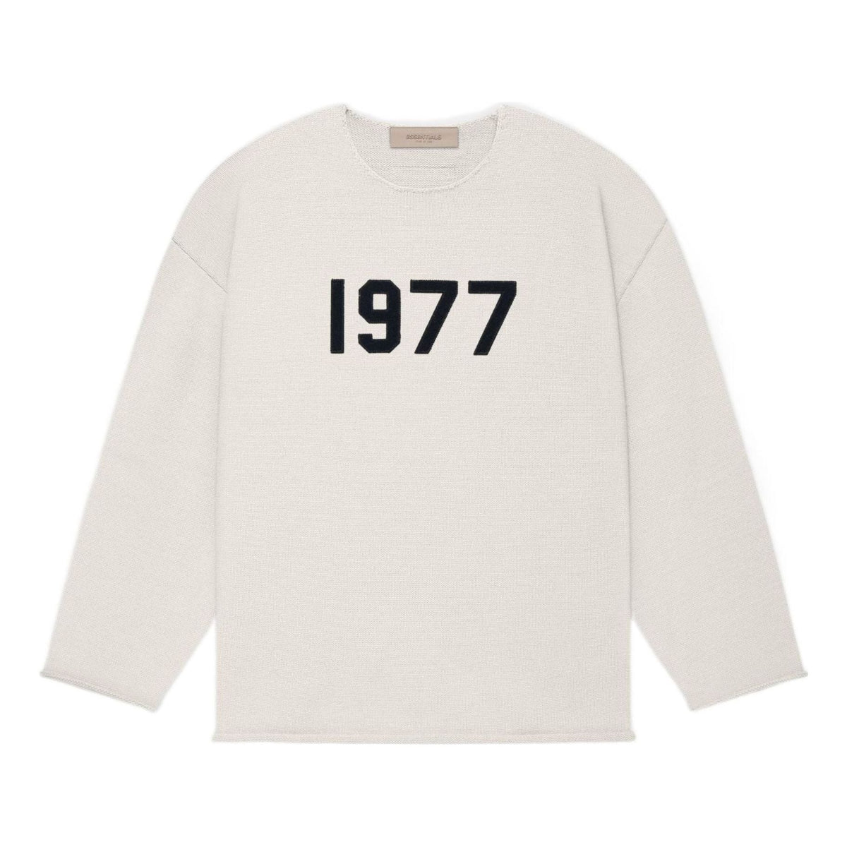 Fear of God Essentials SS22 1977 Raw Edge Sweater 'Wheat' FOG-SS22-121