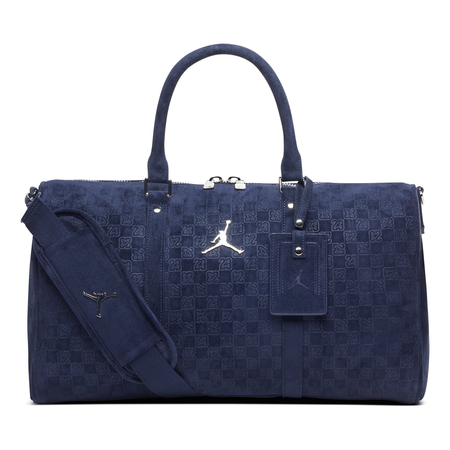 Jordan Suede Monogram Duffel 25L 'Midnight Navy' IQ5742-410