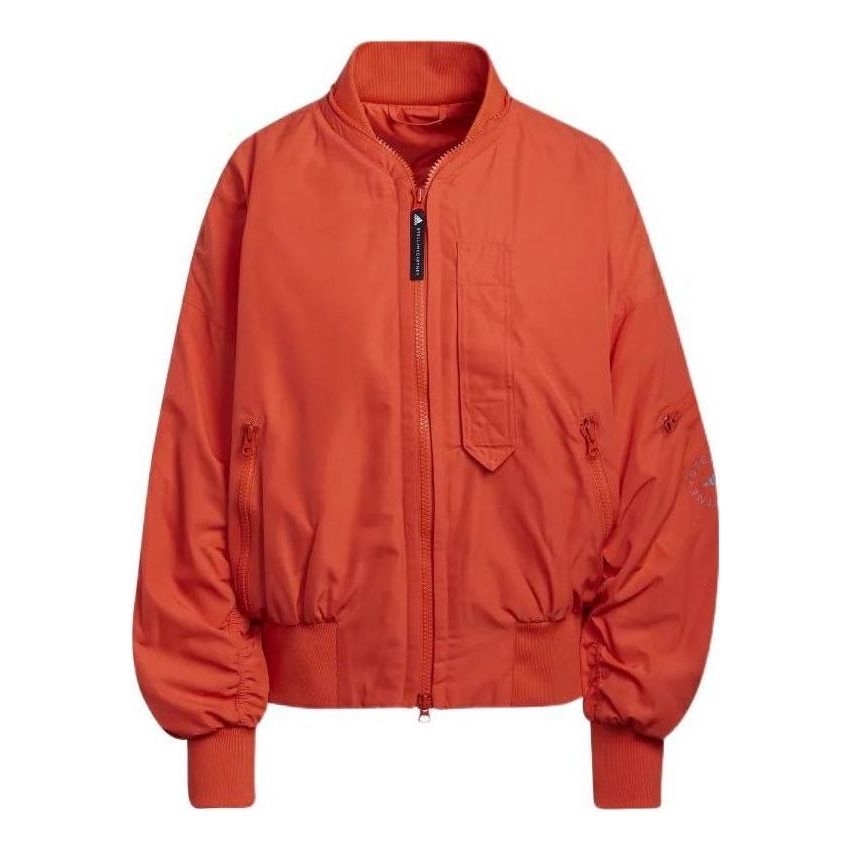 (WMNS) adidas by Stella McCartney Bomber Jacket Asia Sizing 'Orange' H59970