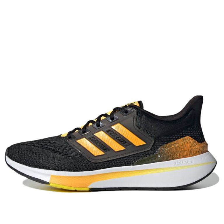 adidas EQ21 Run 'Black Semi Solar Gold' GZ4082