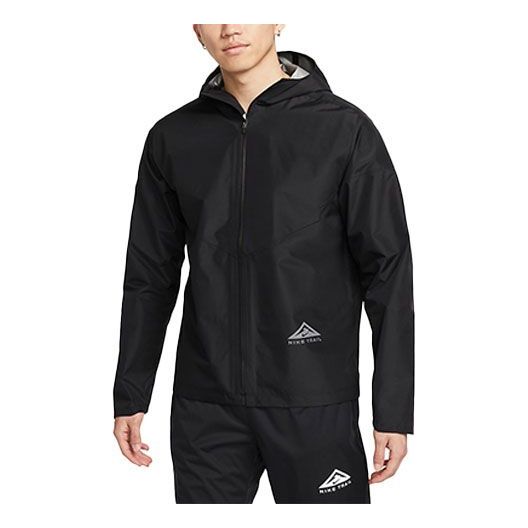 Nike Trail Gore-Tex Zipper Hooded Jacket Asia Sizing 'Black' DM4660-010